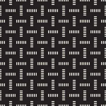 Crosshatch vector seamless geometric pattern. Crossed graphic rectangles back イラスト素材