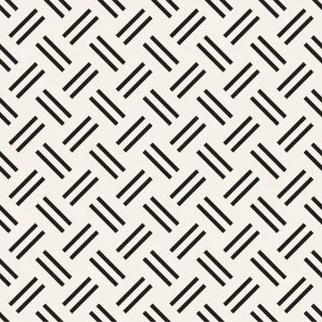 Crosshatch vector seamless geometric pattern. Crossed graphic rectangles back イラスト素材
