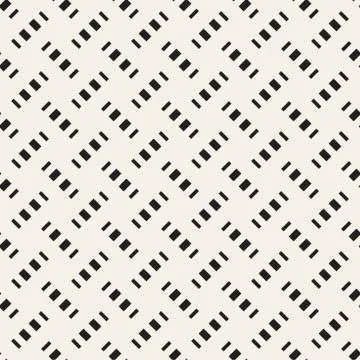Crosshatch vector seamless geometric pattern. Crossed graphic rectangles back イラスト素材