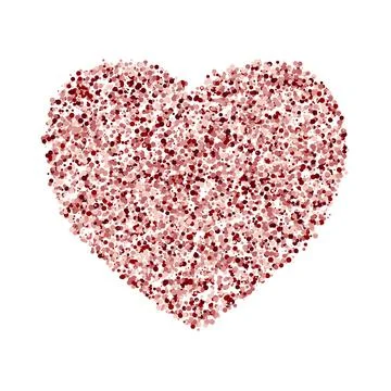 Crosshatching Valentines Illustrazione stock