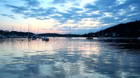 Crosshaven Bay Video stock 694282