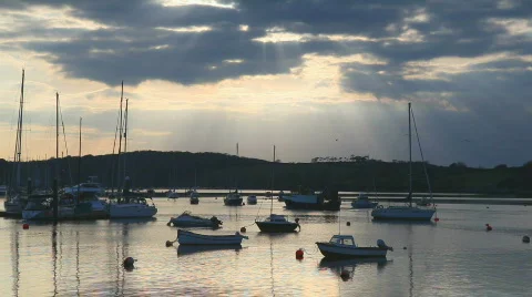 Into Crosshaven Video stock 694042