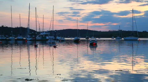 Crosshaven Sunset Video stock 694240