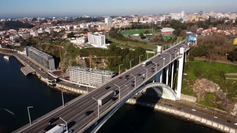 Crossing Arrábida Video stock 170302578