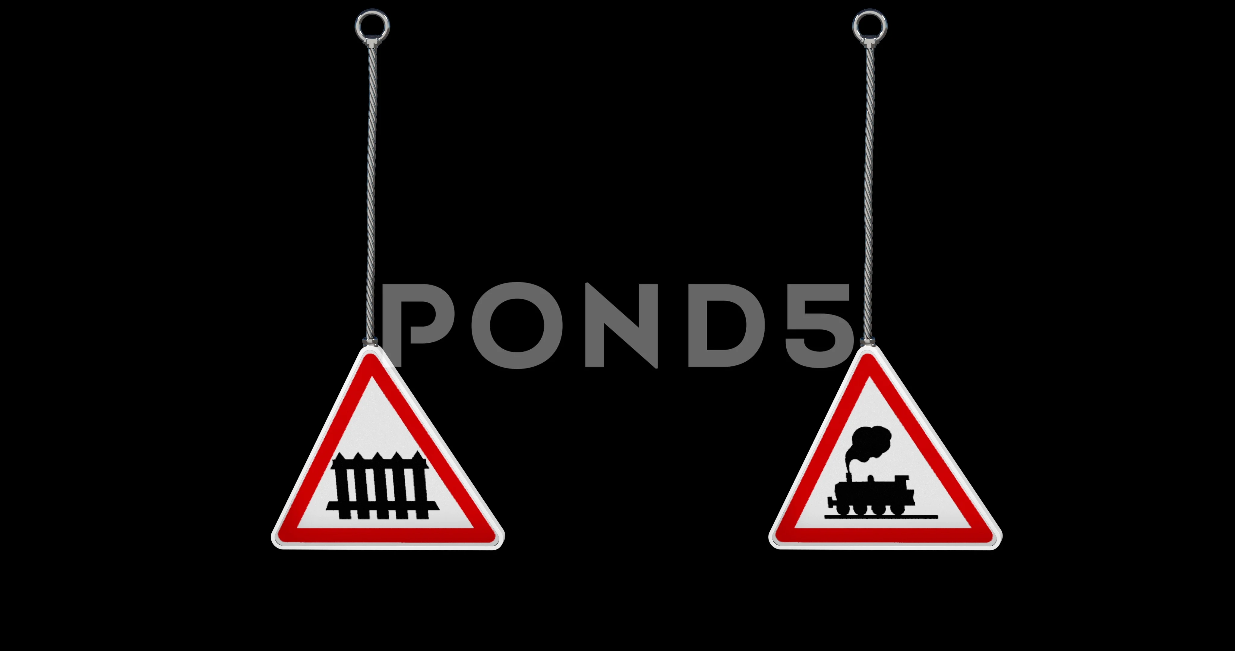 Crossing Barrier Level Crossing Without Stock Video Pond5