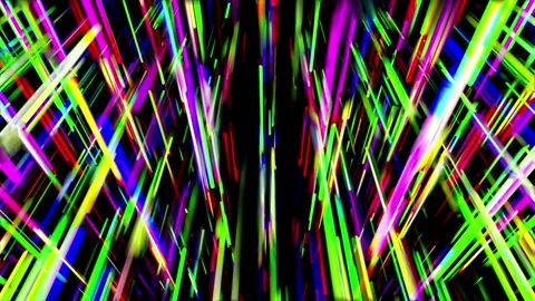 Crossing beams on black Stock Footage 90521409