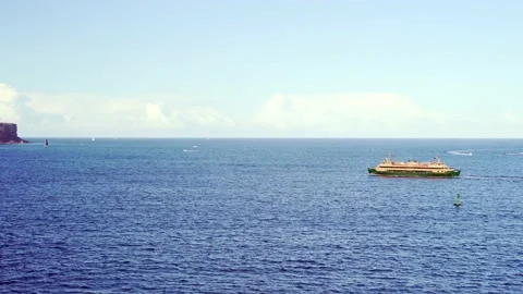 Crossing ferry Stock Footage 153470790