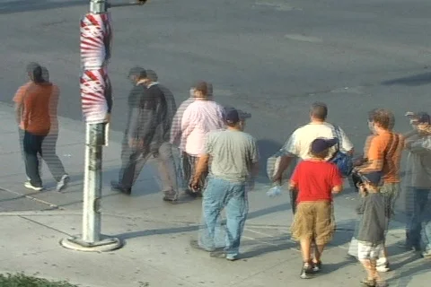 Crossing Stock Footage 377312