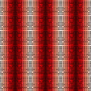 Crossing horizontal and vertical lines Stock Illustration