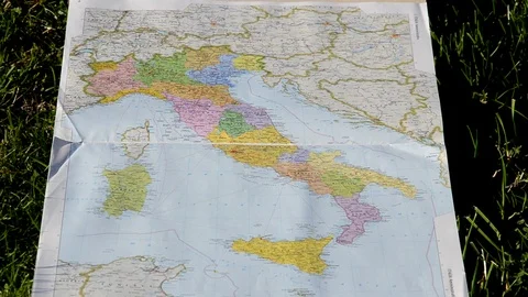 Crossing Italy with a car Stock Footage 75239954