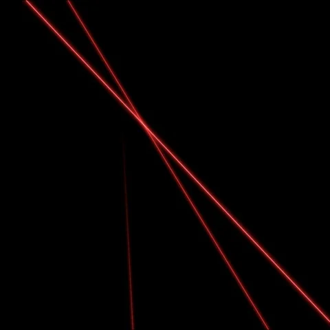 Crossing Lines, Cuts and Slices Animation - Loop Red Stock Footage 69531433