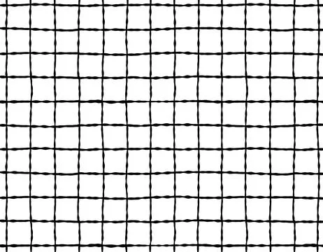 Crossing lines hand drawn vector seamless pattern. Abstract background. Wal.. Illustrazione stock