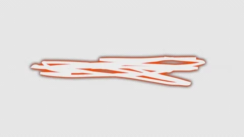 Crossing out neon line. Stock Footage 174885730