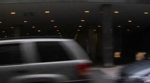 Crossing park ave  Stock Footage 160386