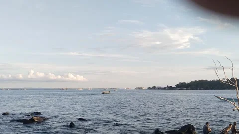 The crossing point to old doom Stock Footage 238993149