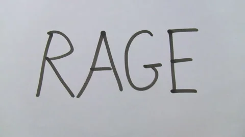 Crossing rage out Stock Footage 63854963