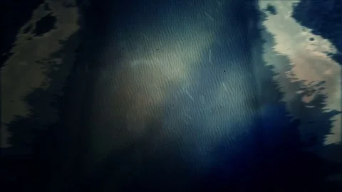 Crossing the Red Sea Split in Two Under a Lightning Storm Stock Footage 84180501