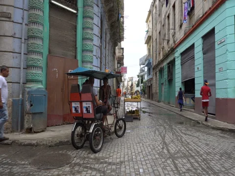 Crossing the road Stock Footage 70844365