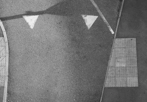Crossing on a road Stock Photos