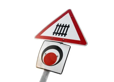 Crossing sign Stock Photos