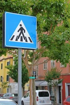 Crossing sing Stock Photos