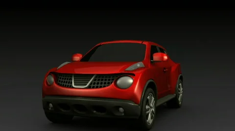 Crossover 3d animation Video stock 772613