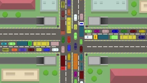 Crossroads Vídeo Stock 120478727