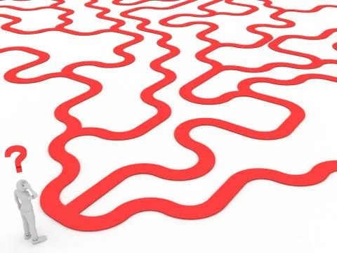 Crossroads Stock Illustration