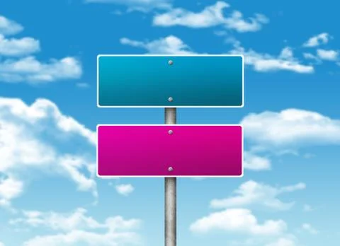Crossroads road sign 库存照片
