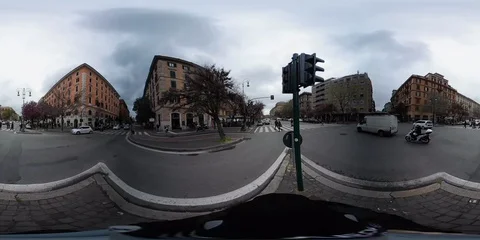 Crossroads in Rome 스톡 동영상 101636572