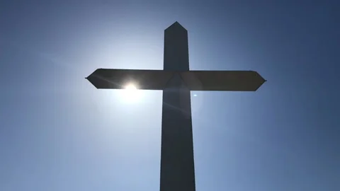 Cross,sky 库存影片 158321970