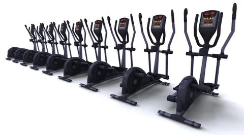 Crosstrainer Stock Illustration