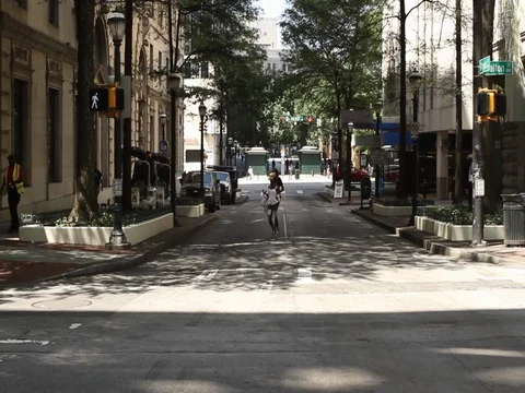 Crosswalk (Atlanta) Stock Footage 77609817