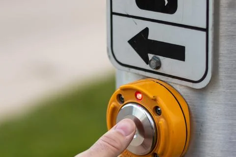 Crosswalk Button Stock Photos