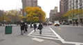 Crosswalk on Chambers Street near Washington Market Park 4k or 4k+ Resolution