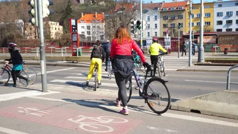 Crosswalk Stock Footage 151721571