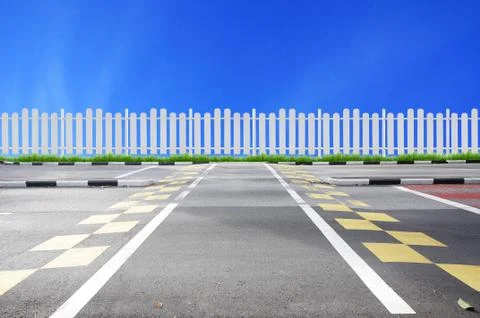 Crosswalk Foto stock