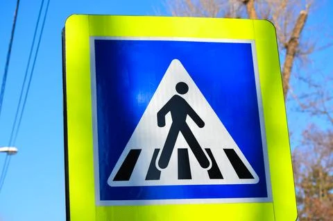 Crosswalk. Stock Photos