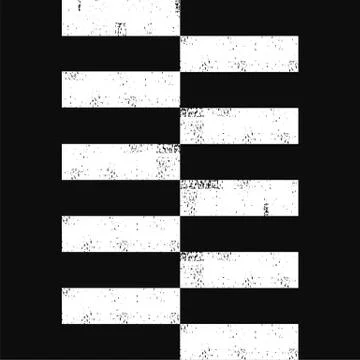 Crosswalk stripes Illustrazione stock