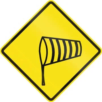 Crosswinds In Chile Stock Illustration