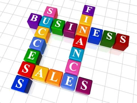 Crossword 12 Stock Illustration