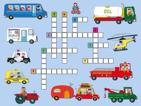 Crossword Stock Illustration