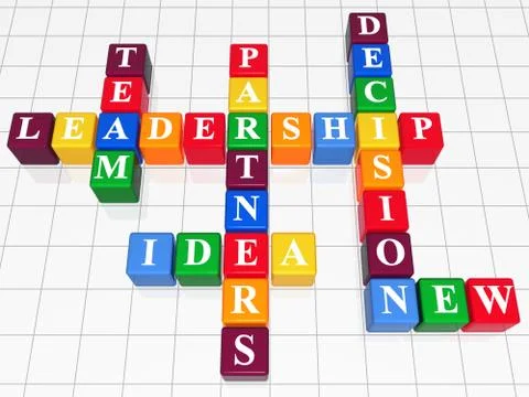 Crossword  Illustrazione stock