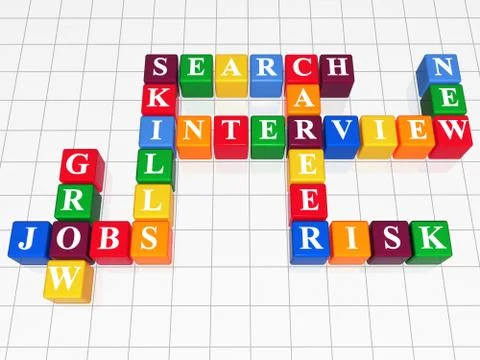 Crossword  Stock Illustration