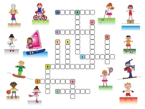 Crossword Stock Illustration