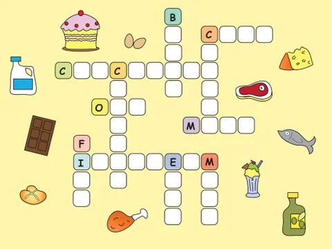 Crossword Stock Illustration