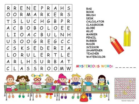 Crossword Stock Illustration