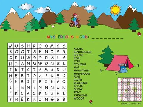 Crossword Stock Illustration