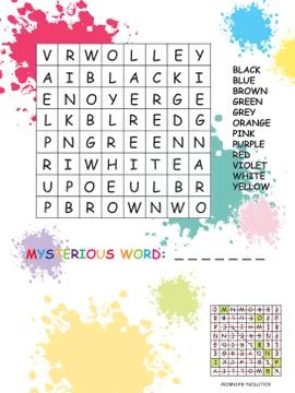 Crossword Stock Illustration