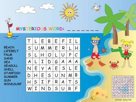 Crossword Stock Illustration